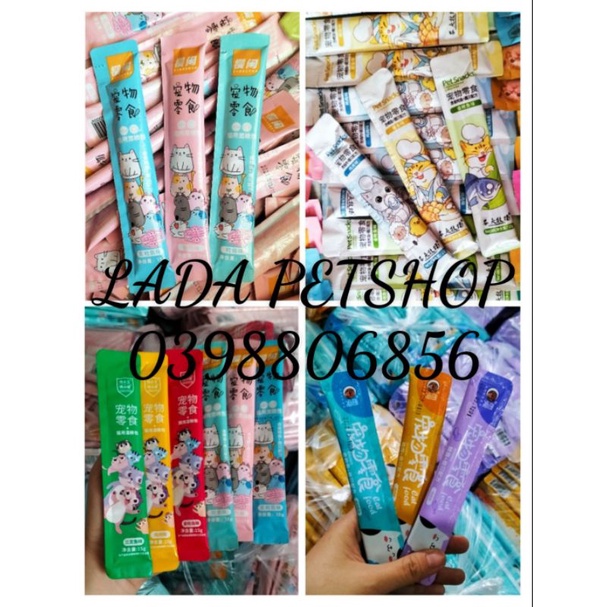 súp thưởng 15gr cho mèo