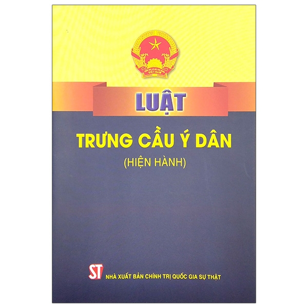 Fahasa - Luật Trưng Cầu Ý Dân (Hiện Hành)
