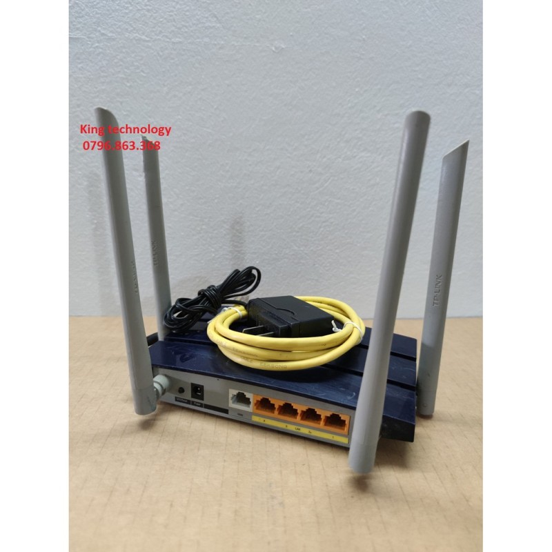 Wifi 4 Râu 2 băng tần TP LINK TL-WDR6300 WDR5620 Tốc độ 1200Mbps