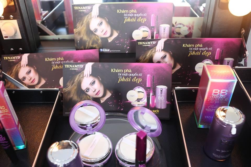 Phấn phủ Tenamyd Intense Whitening Pact SPF50+/PA+++ trắng da