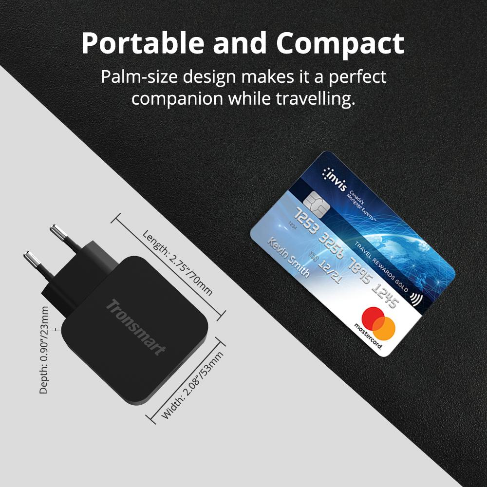Sạc TRONSMART WCP01 USB-C Power Delivery 18w