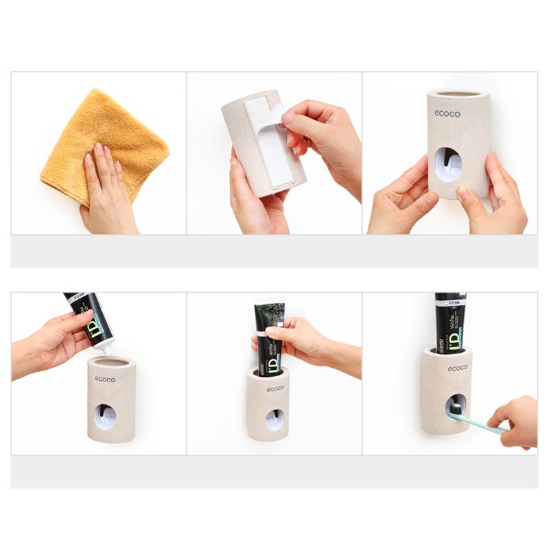 Dụng cụ nhả kem đánh răng ECOCO E1703