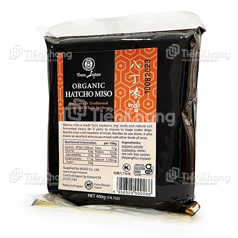 Hatcho Miso - Giàu đạm, men vi sinh - Bịch (400gram)