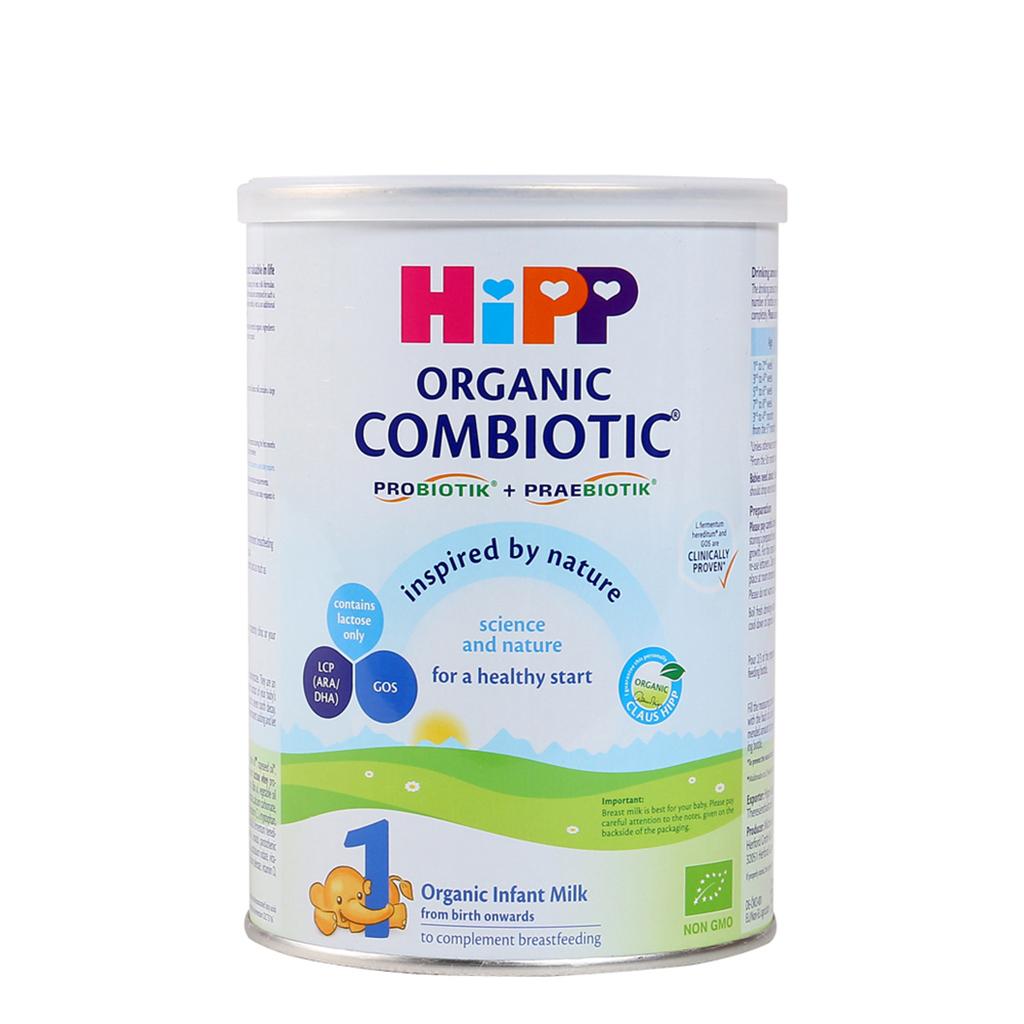 Sữa Bột HiPP Organic Combiotic 1 - Hộp 350g (Cho trẻ từ 0-6 tháng tuổi)