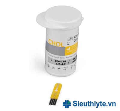 [Date 5/2026]Hộp 10 Que Thử Mỡ Máu Cholesterol Cho Máy đo Benecheck 3 in 1 - Hàng Chính Hãng tại Siêu Thị Y Tế