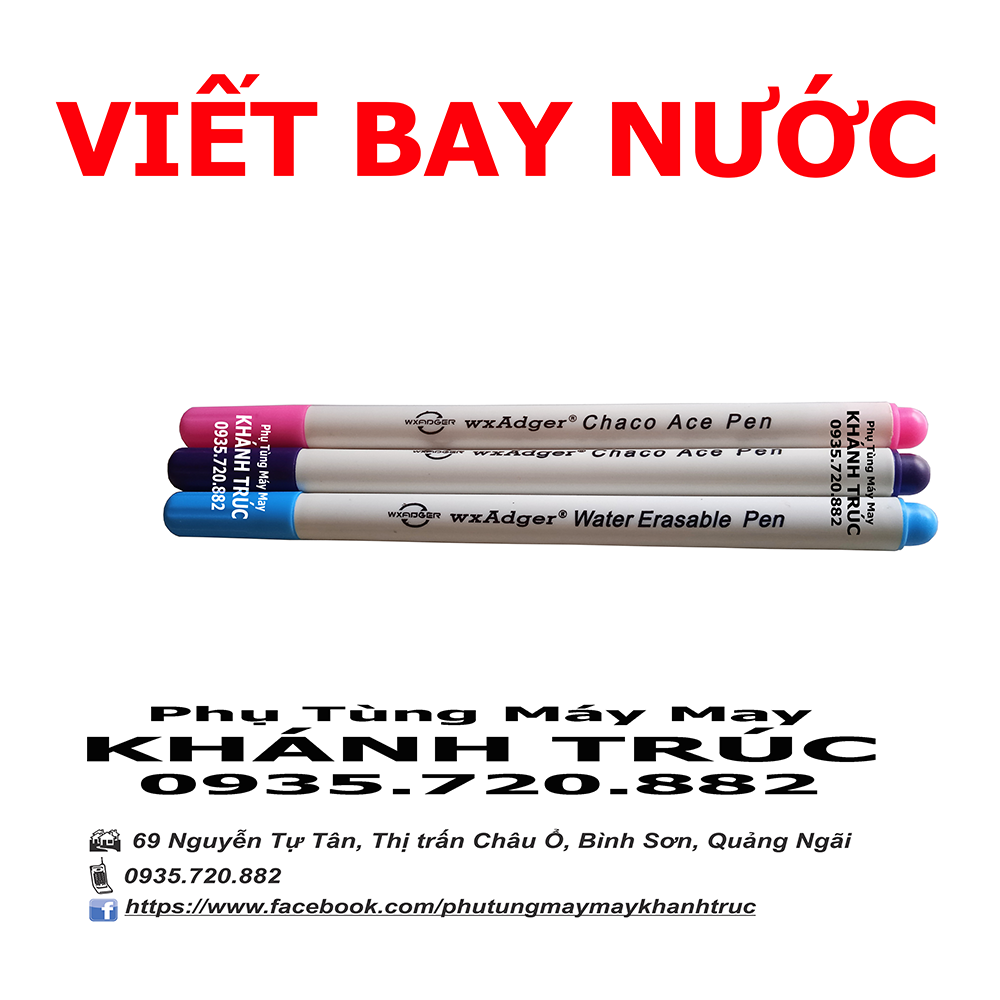 Viết tự bay màu trên vải