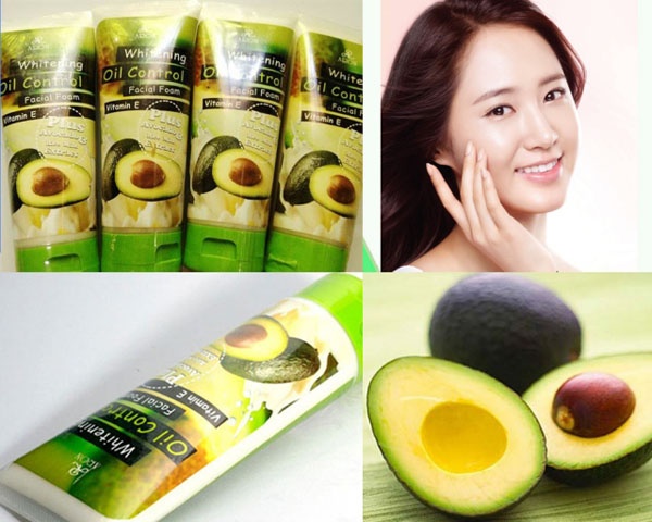 Sữa rửa mặt bơ Aron Whitening Oil Control Thái Lan