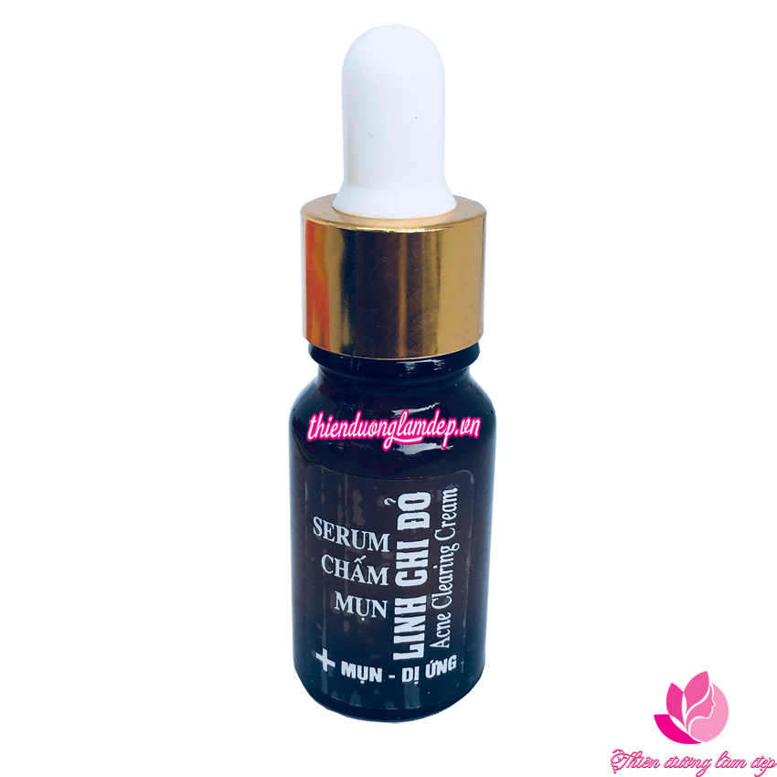 Serum chấm Mụn Thâm Trắng da LINH CHI ĐỎ - 10ml