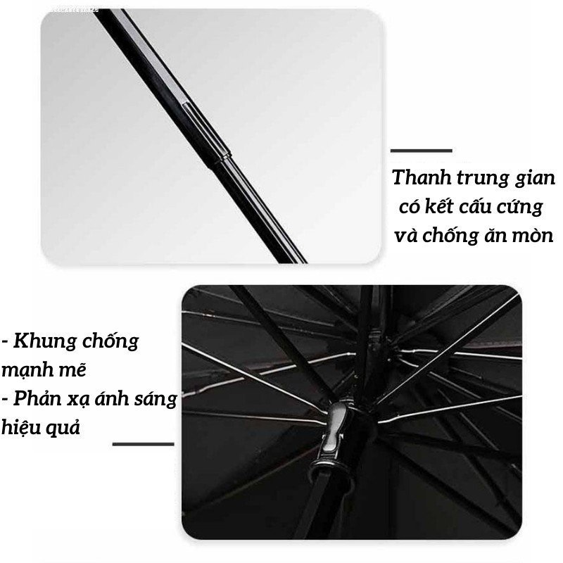 Ô , Dù Che Nắng Kính Lái Xe Ô Tô ( Kích Thước 75cm x 135cm )