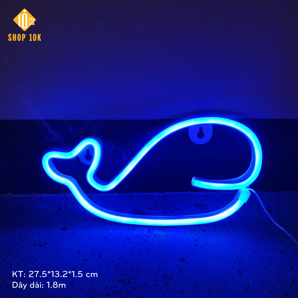 Đèn trang trí/ Đèn led Neon light ánh sáng long lanh - SP004705