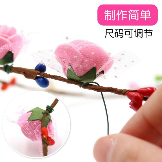 Nguyên Liệu Làm Vòng Hoa Đội Đầu