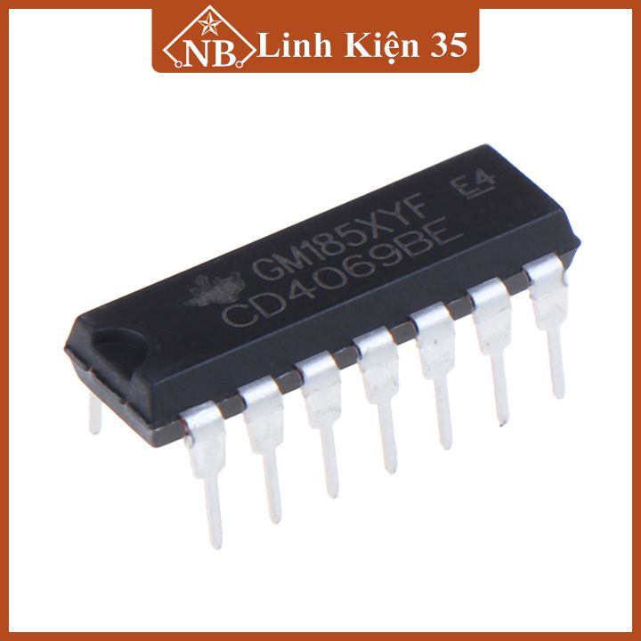IC chức năng CD4069BE DIP14 / SOP14