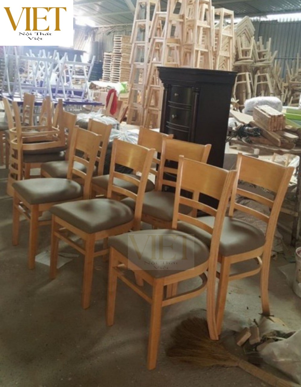 Hcm Wooden Chairs High-End Dining Chairs