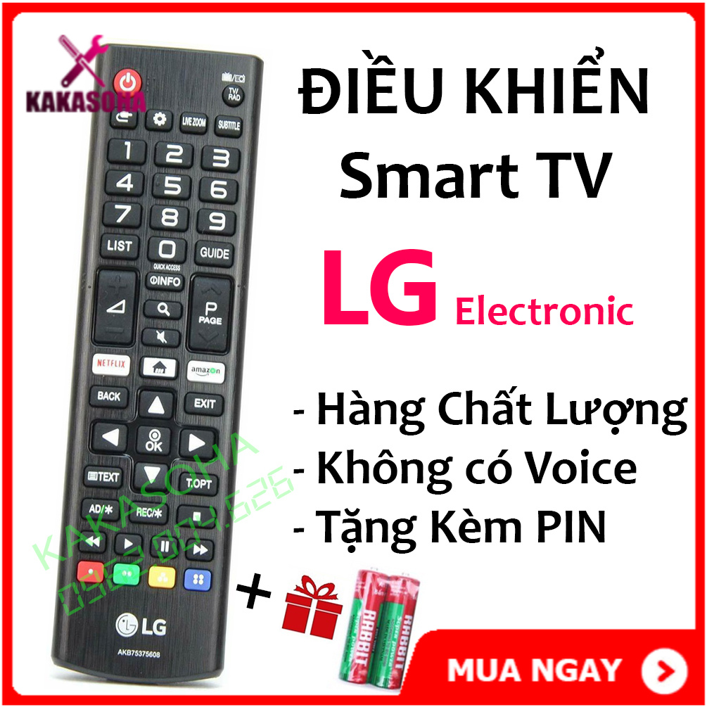 Điều khiển TV LG Smart Internet mạng