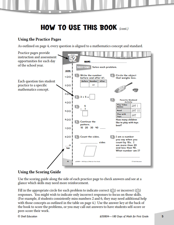 180 Days of Math (Practice, Assess, Diagnose)