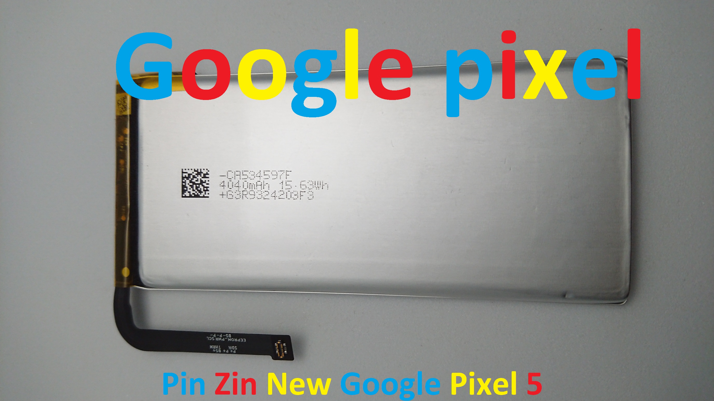 PIN ZIN NEW-ORIGINAL BATTERY GOOGLE PIXEL 5 : GTB1F