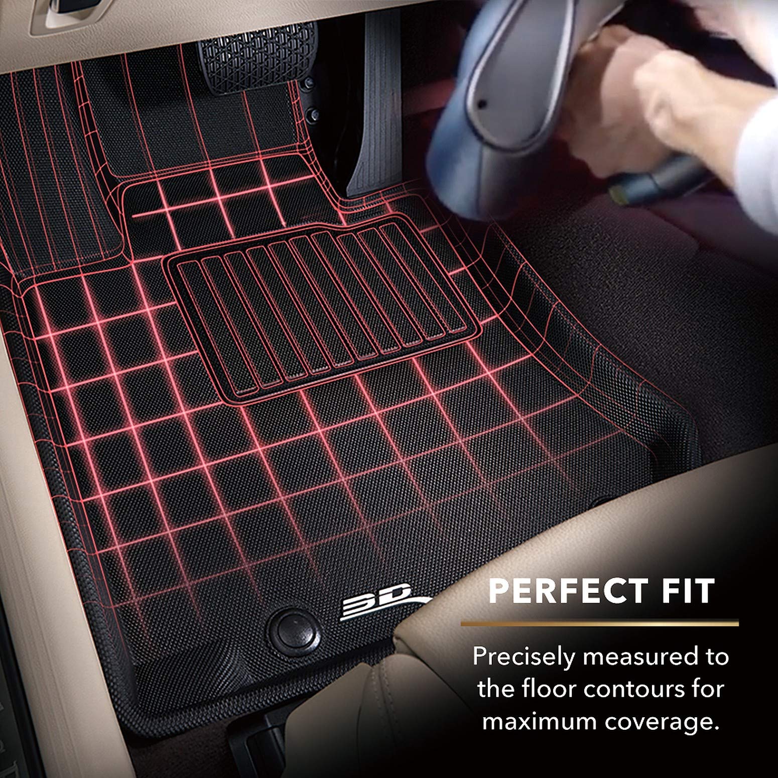 Thảm lót sàn 3D Kagu Maxpider cho MAZDA 3 (2015 - 2019)