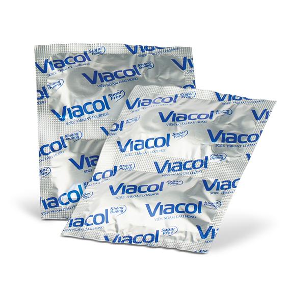 [HCM]Kẹo ngậm Viacol không đường