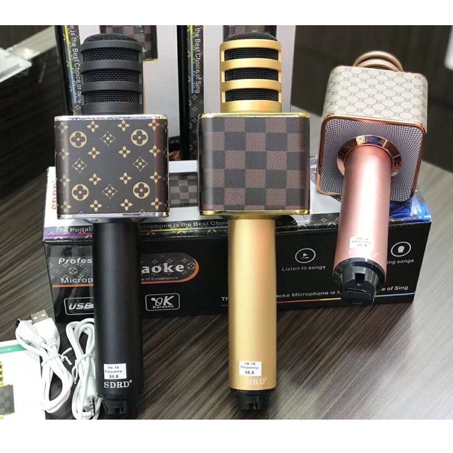 MICRO KARAOKE SD-18 ÂM THANH MẠNH MẼ