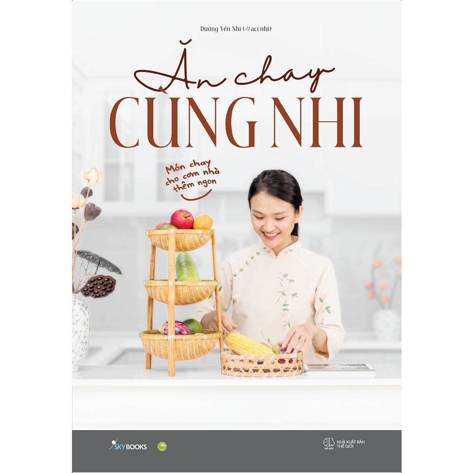 Sách - ăn chay cùng nhi - món chay cho cơm nhà thêm ngon - azvietnam