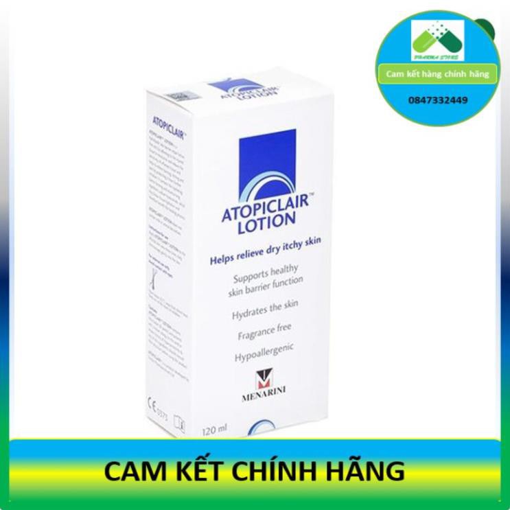 Atopiclair cream 40ml -  Lotion 120ml - Dưỡng ẩm da [Atopiclar]! !
