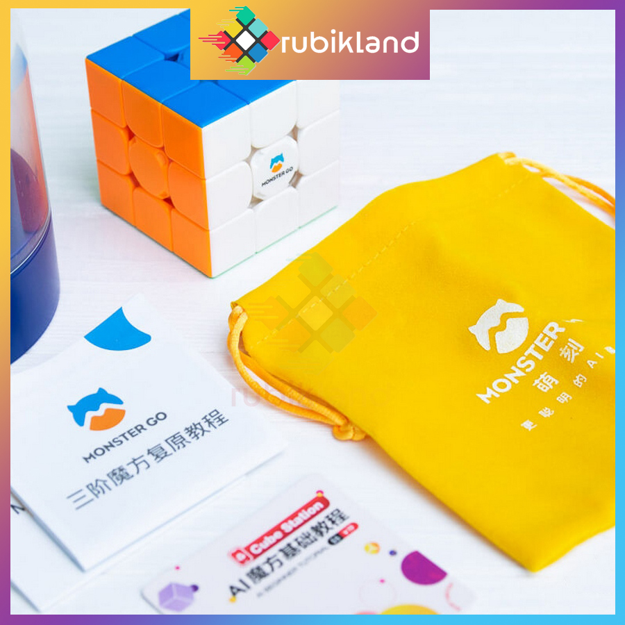 [Smart Cube] Rubik Gan Monster Go AI 3x3 Bluetooth Smart Cube Rubic Điện Tử Có Nam Châm