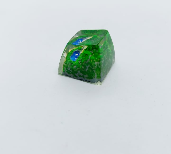 Keycap artisan núi trang trí bàn phím cơ gaming.