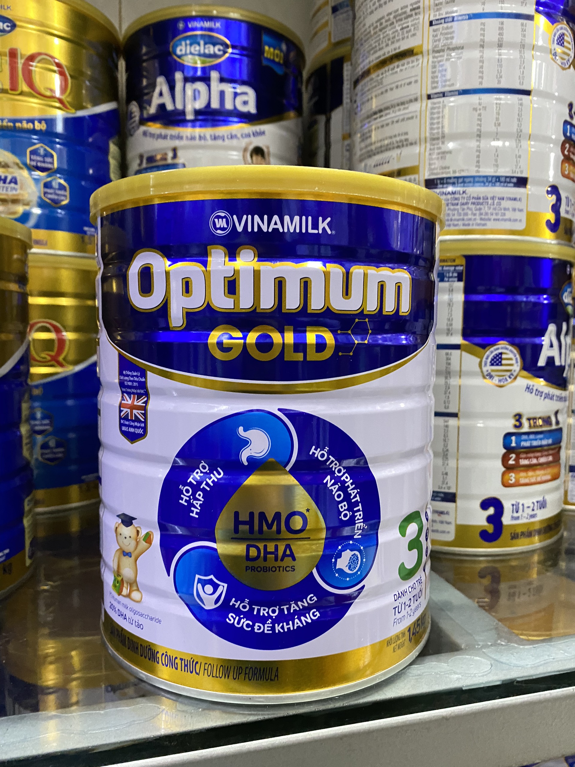 Sữa Optimum Gold 3 HMO 1.45KG