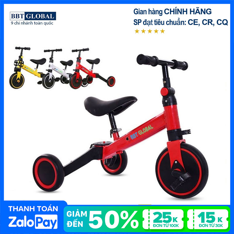 Xe đạp 3 bánh đa năng cho bé BBT Global Q9