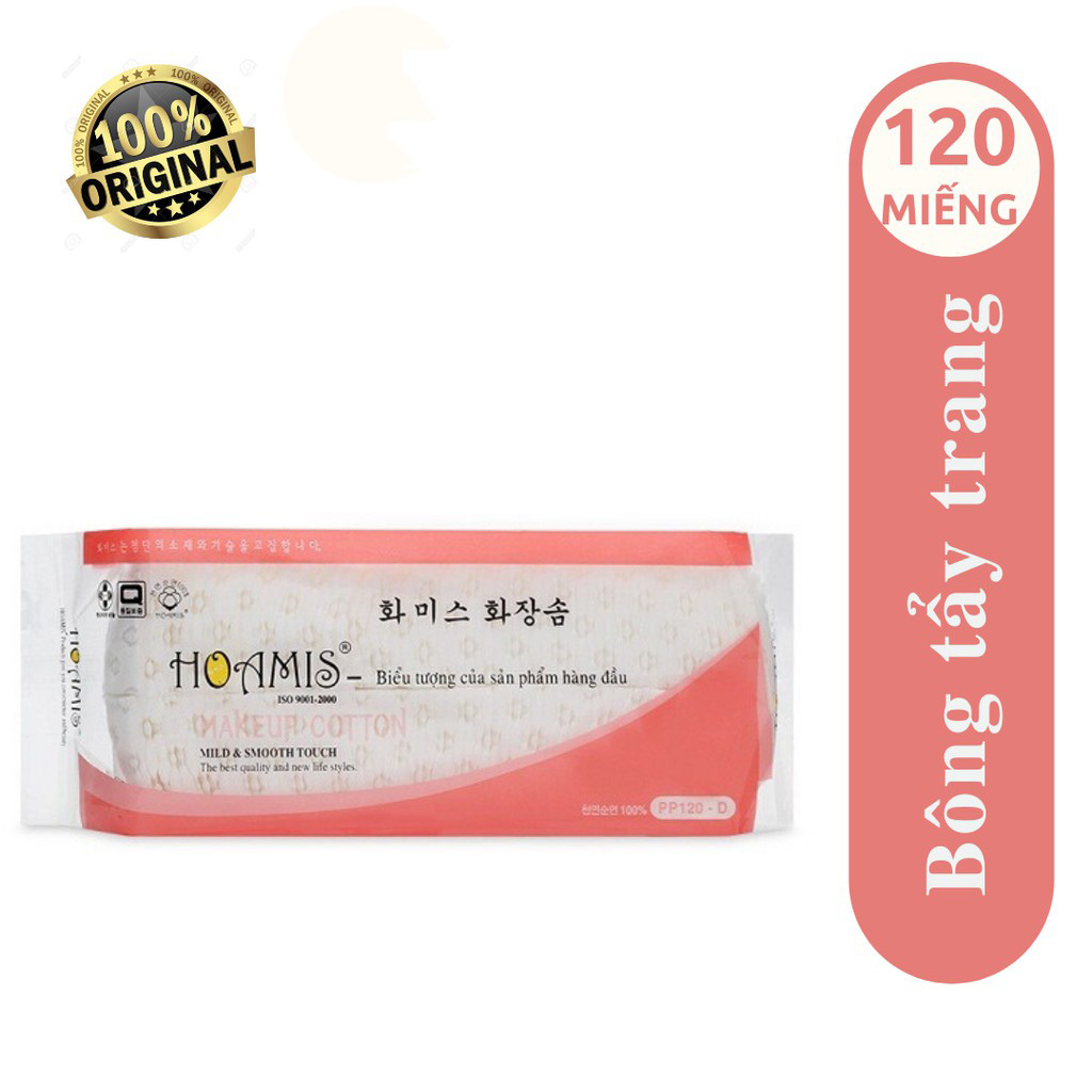 Bông tẩy trang hoamis
