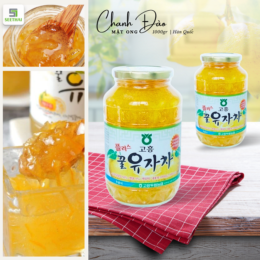Sâm lát mật ong Gừng ngâm mật ong Hàn Quốc