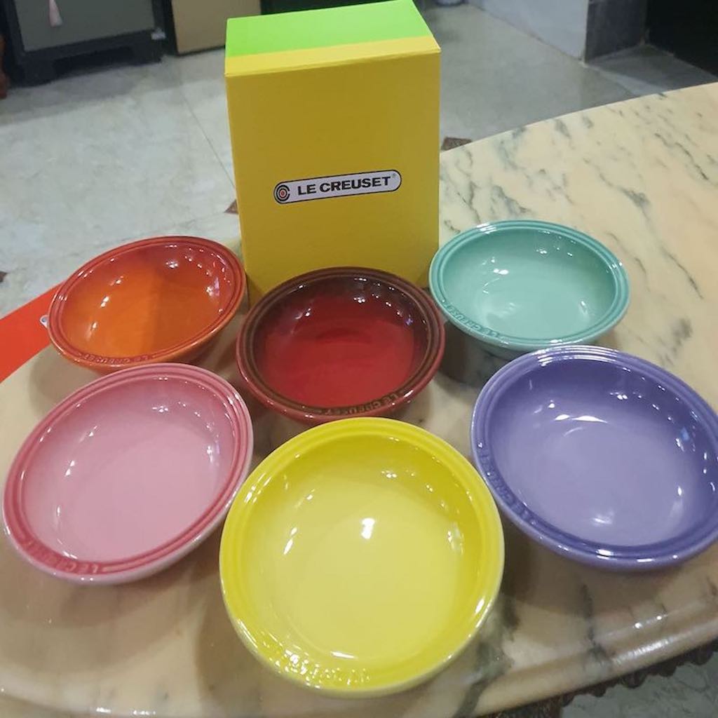 Le Creuset Mini Round Plate, Rainbow 6"