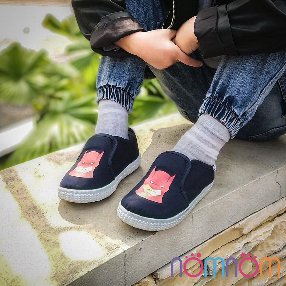 Shoes slipon boys NomNom EPB1932 indigo blue