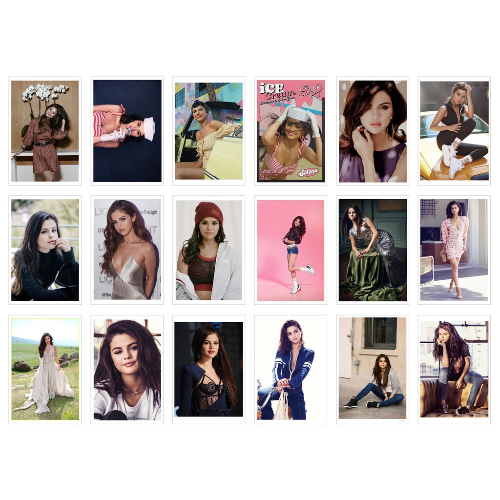 Lomo card 45 ảnh selena gomez