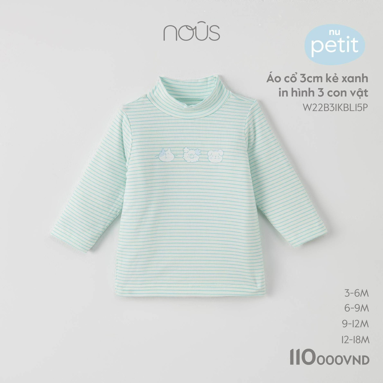 ÁO CỔ LỌ GIỮ NHIỆT NOUS