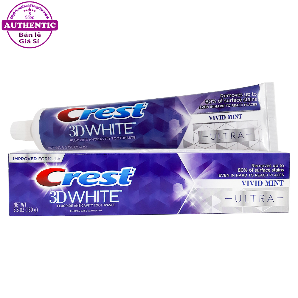 KEM ĐÁNH RĂNG CREST 3D WHITE USA
