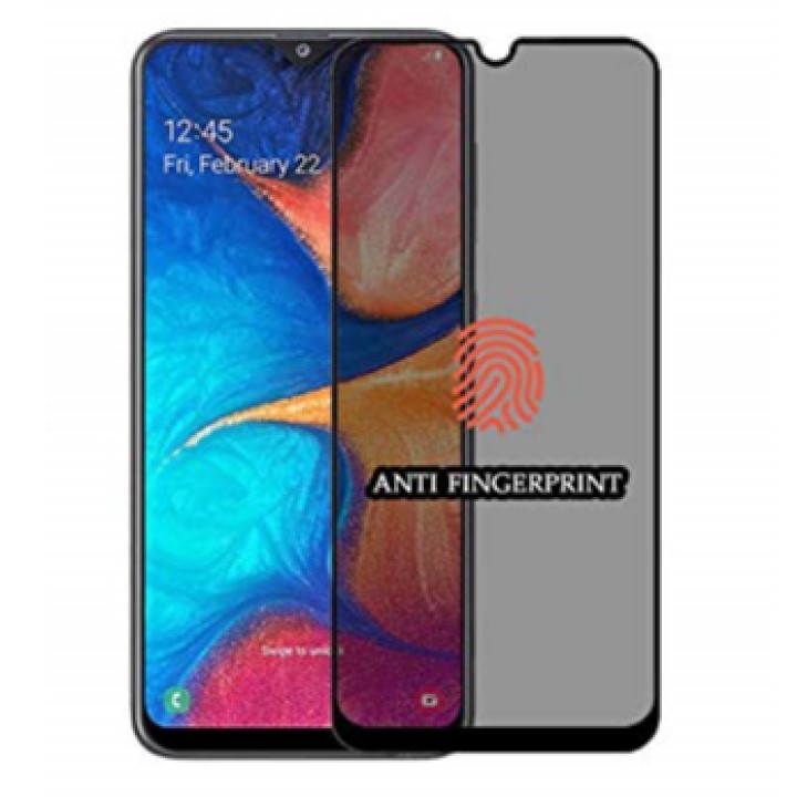 Kính Cường Lực Samsung A20 Nhám Chống Vân Tay