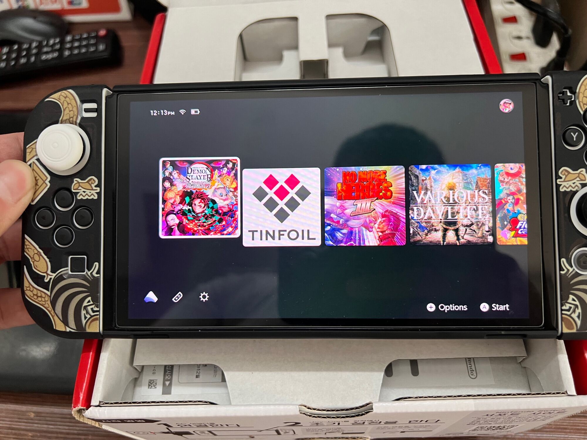 Máy chơi game Nintendo Switch Oled Hack Mod Chip