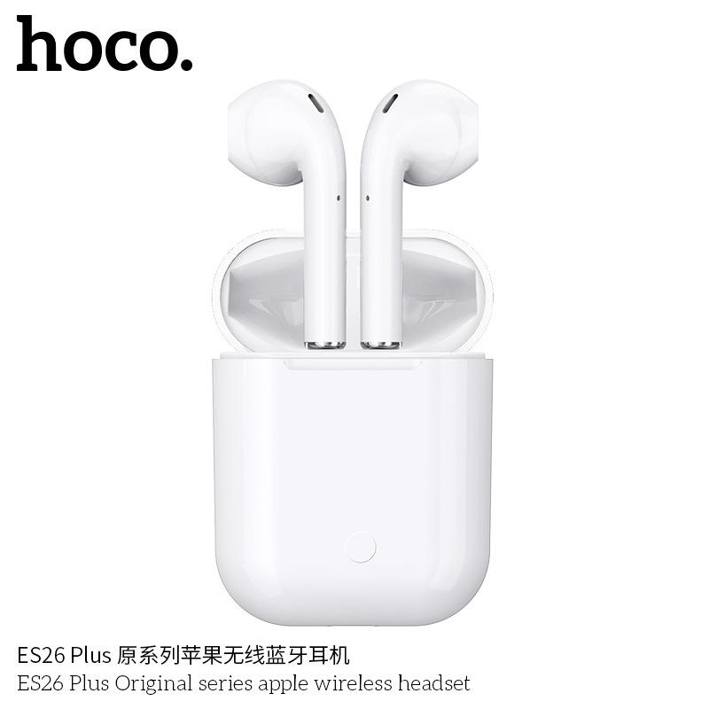 Tai nghe bluetooth đôi  Hoco ES26 Plus Original series V5.0 (Trắng)