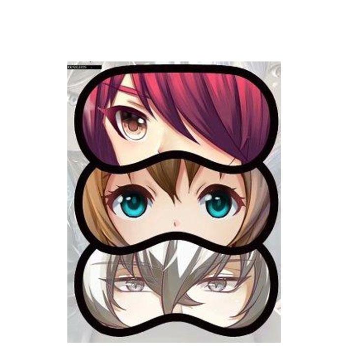 ( 1 cái ) Bịt mắt Arknights miếng che mắt ngủ in hình anime chibi