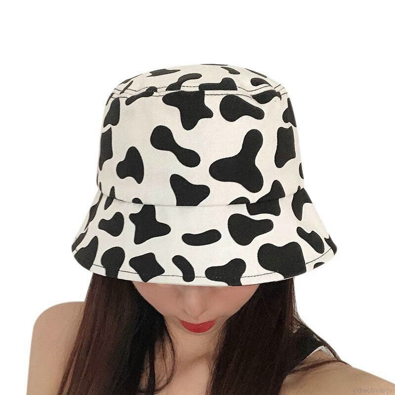 Mũ tai vành bucket bò sữa siêu hit hot chất liệu cotton cao cấp thoáng mát