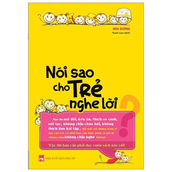 Fahasa - Nói Sao Cho Trẻ Nghe Lời