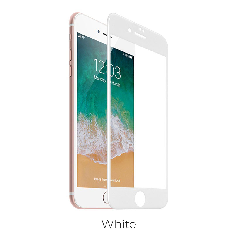 Cường lực full màn cho dùng cho iphone 7 / Iphone 8 (Trắng)