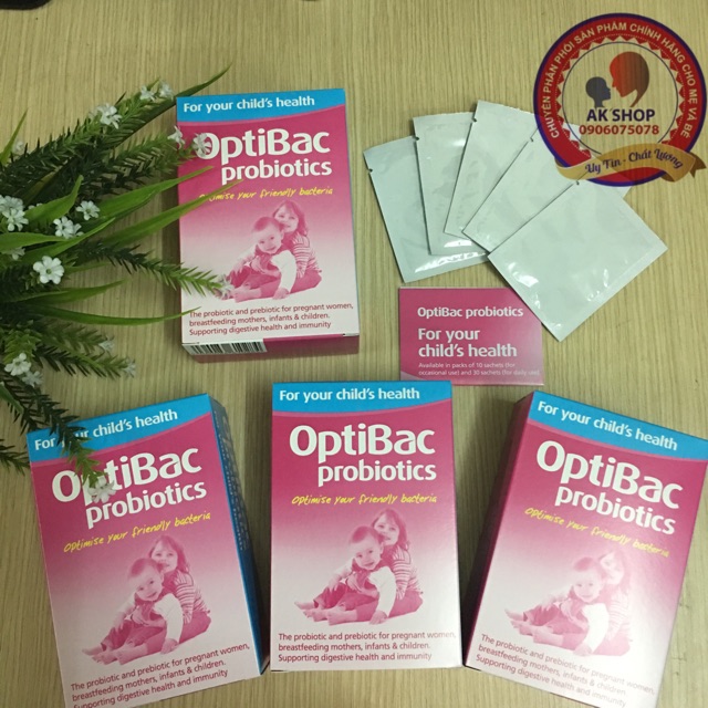 Men Vi Sinh Optibac Hồng Hàng  Uk