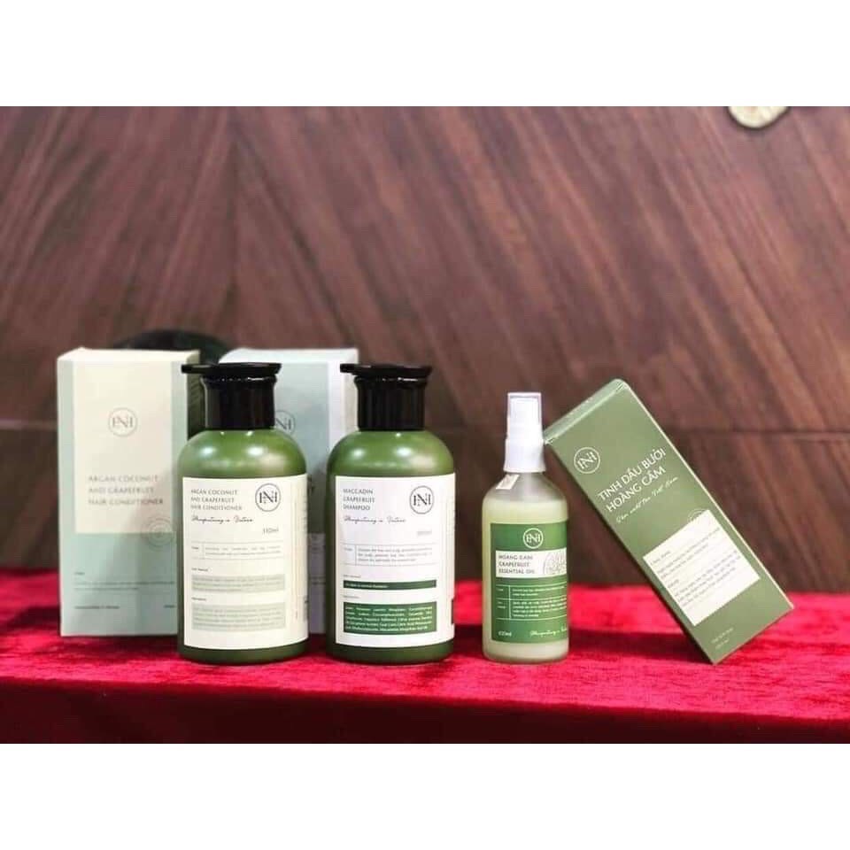 combo 3 món dàu gội xịt tóc gel ủ nga hoàng