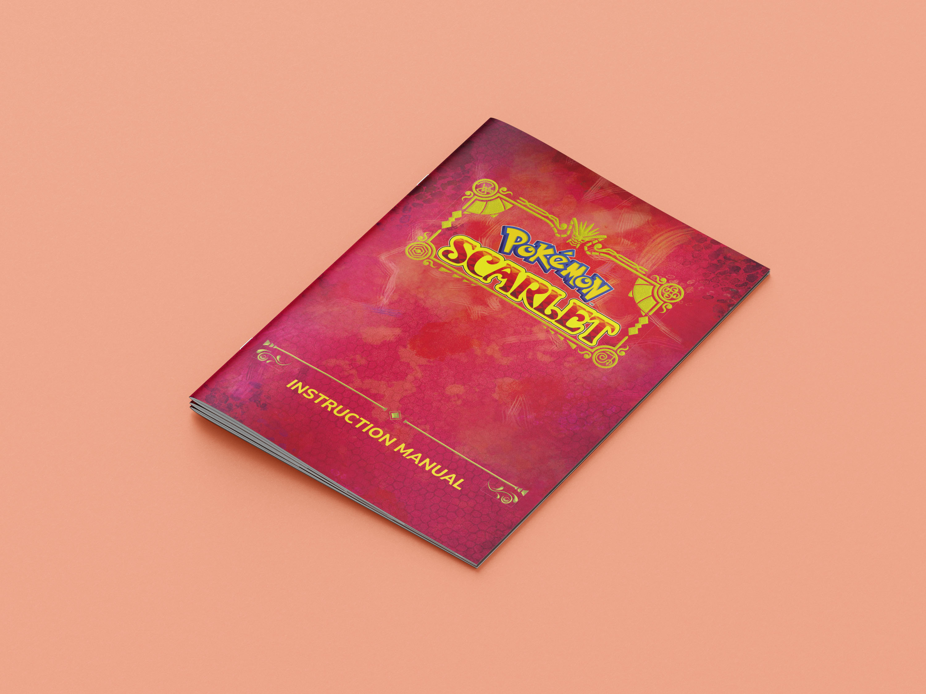 Booklet Game "Pokemon Scarlet & Pokemon Violet"