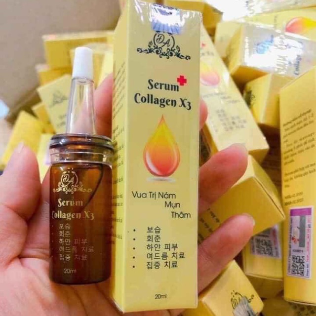 Serum collagen x3 giảm nám, mụn thâm 20ml