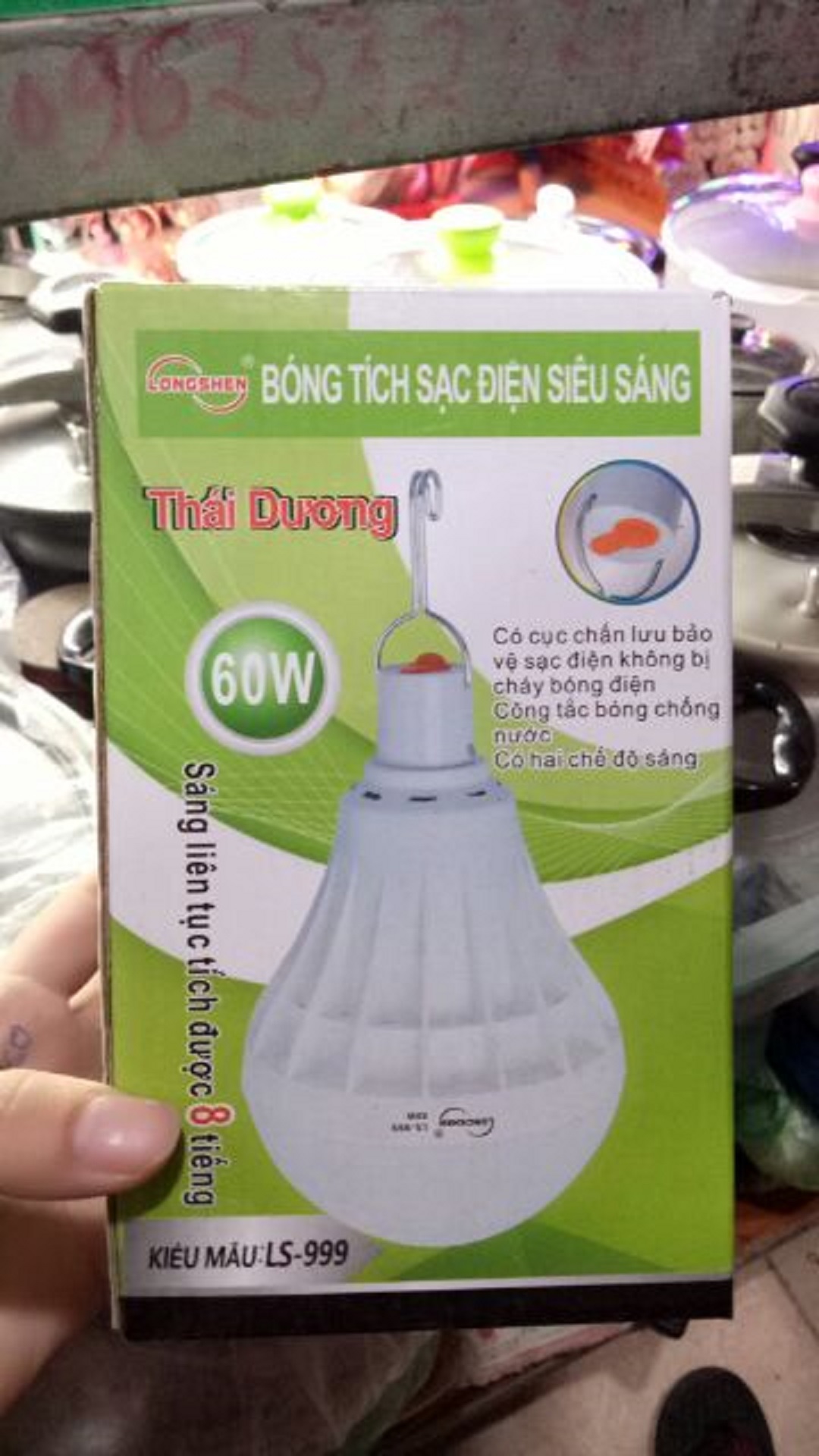 Bóng đèn Led tích sạc điện siêu sáng
