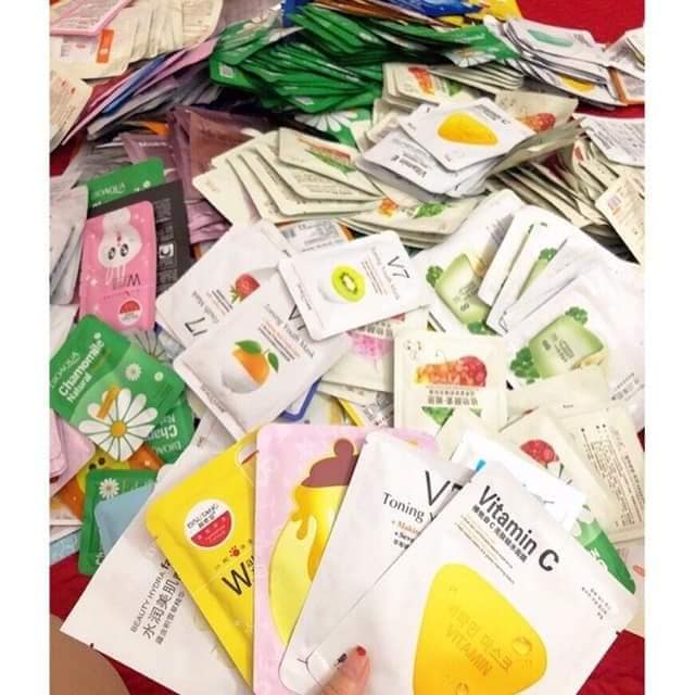 COMBO 10 MẶT NẠ DƯỠNG DA CAO CẤP (mix 3 vị khác nhau)