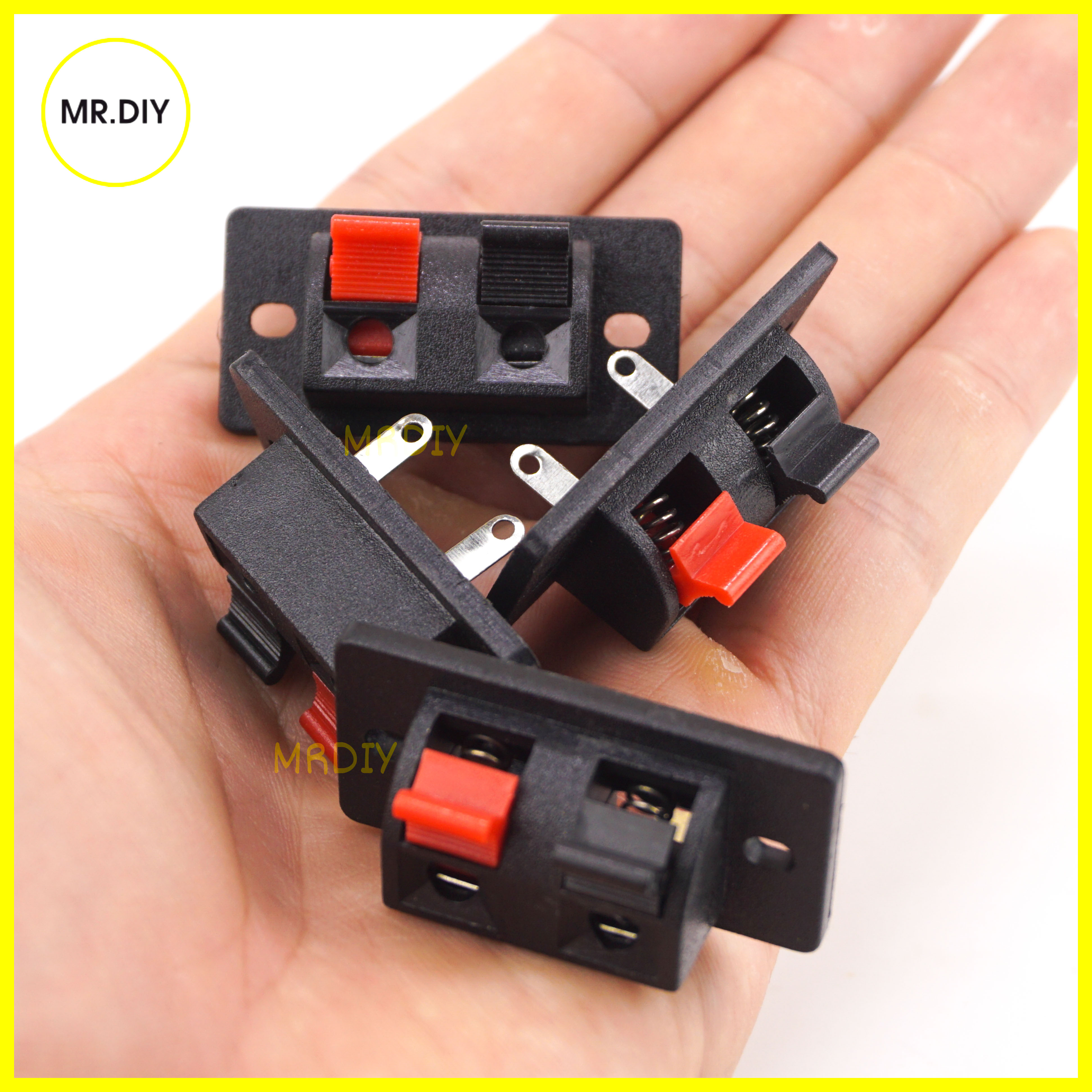 Trạm kẹp dây loa 2P ( Đầu nối dây loa 2P ) 39 x 19mm